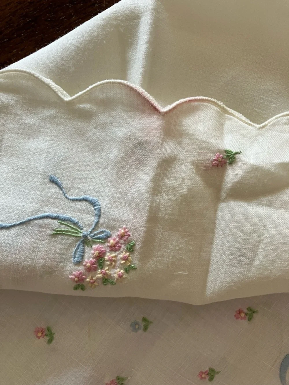 Vintage Dainty Dresser Scarfs